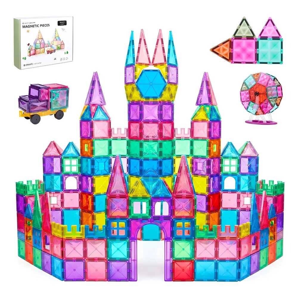 XZ-D20 Little Carpenter Magnetic Pieces 100Pcs 3Yr+ Stem Toys